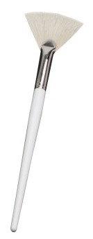 Brocha Facial Abanico Profesional